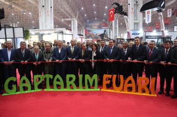 16. GAPTARIM FUARI TÖRENLE AÇILDI.